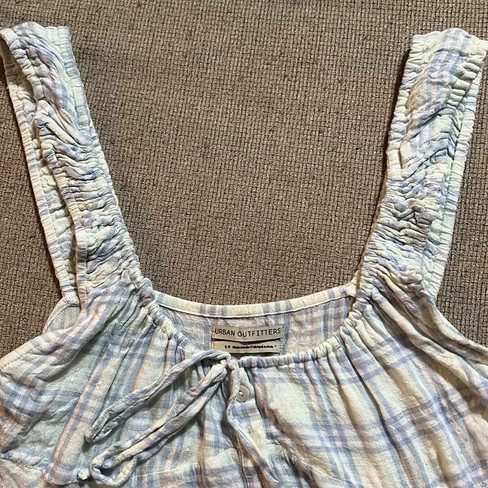 Urban Outfitters Plaid Crop Top - Picture 3 of 6
